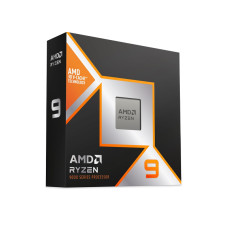 AMD Ryzen 9 9900X3D AM5 Desktop Processor, 12 Core & 24 Threads, Up to 5.5 GHz Boost Clock, AMD Radeon Graphics, 192GB Max Memory, Dual Channel, Black | 100-100001368WOF
